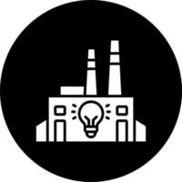 Light Pollution Vector Icon Style