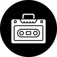 Cassette Player Vector Icon Style