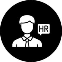 Human Resources Vector Icon Style