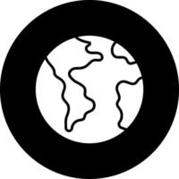 Earth Vector Icon Style