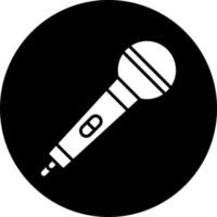 Microphone Vector Icon Style