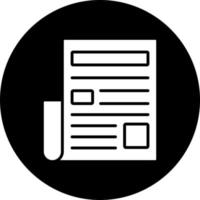 News Headline Vector Icon Style