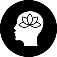 Meditation Vector Icon Style