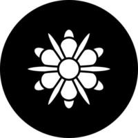 Chrysanthemum Vector Icon Style