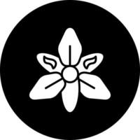 Gladiolus Vector Icon Style