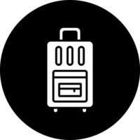 Carry On Baggage Vector Icon Style