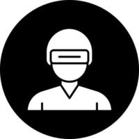 Virtual Reality Vector Icon Style