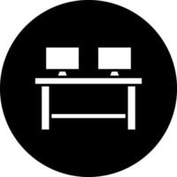 Co Work Space Vector Icon Style