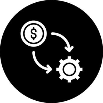 conversión Velocidad optimizar vector icono estilo