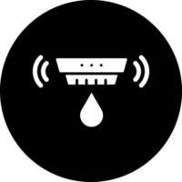 Smart Water Sensor Vector Icon Style