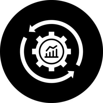 Optimization Vector Icon Style