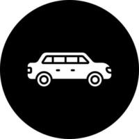 Limousine Vector Icon Style