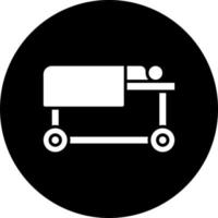 Dead Body Vector Icon Style