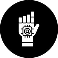 Microchip Implant Vector Icon Style