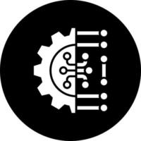 Machine Learning Vector Icon Style