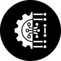 Machine Learning Vector Icon Style