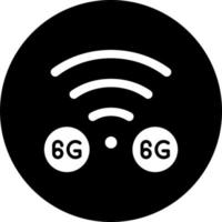 6G Network Vector Icon Style