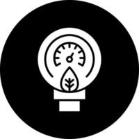 Eco Gauge Vector Icon Style