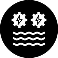 Hydro Power Vector Icon Style