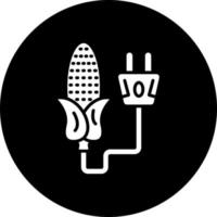 Corn Energy Vector Icon Style