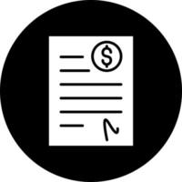 Investment Agreement Vector Icon Style