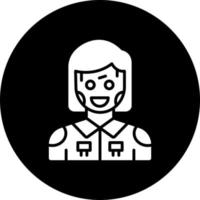 Humanoid Robot Vector Icon Style