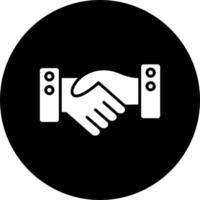 Handshake Vector Icon Style