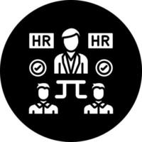 Hiring Manager Vector Icon Style