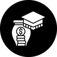 educación ahorros vector icono estilo