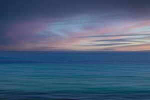 calm gentle blue background with long exposure photo