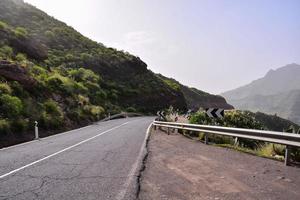 Scenic road view photo