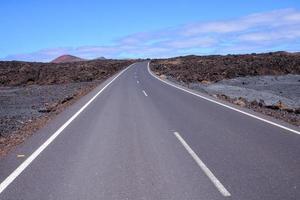 vista panorámica de la carretera foto