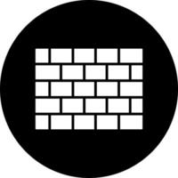 Brick Wall Vector Icon Style