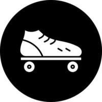 Roller Skate Vector Icon Style