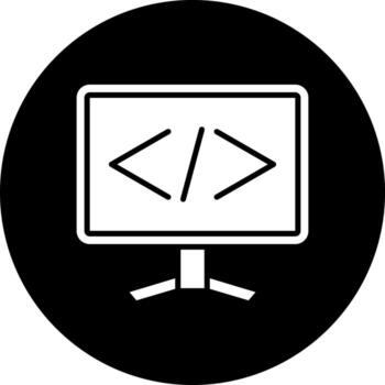 Coding Vector Icon Style