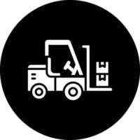 Forklift Vector Icon Style