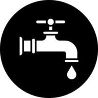 Water Tap Vector Icon Style