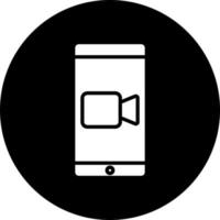 Video Call Vector Icon Style