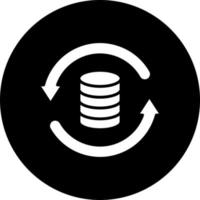 Data Backup Vector Icon Style