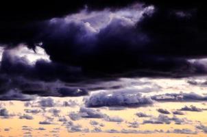 cielo con nubes foto