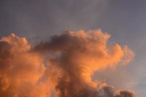 cielo con nubes foto