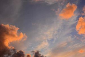 cielo con nubes foto