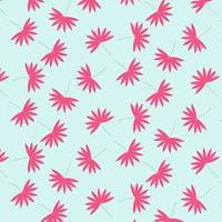 Creative, bright, colorful pattern with tropical leaves. Summer sale, poster template, greeting card, textile, banner Vector illustration.