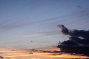 cielo con nubes foto