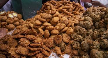 Traditional Bangladeshi Delicious  Street food Special iftar item photo