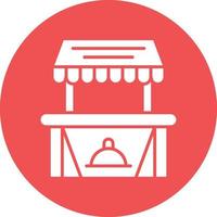 Vector Design Food Stall Icon Style