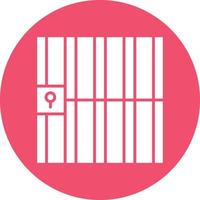 Vector Design Jail Icon Style