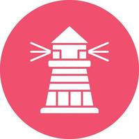 Vector Design Lighthouse Icon Style