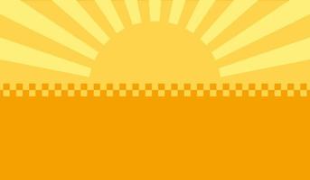 Background for a taxi service business card with sunburst background in retro style. vector