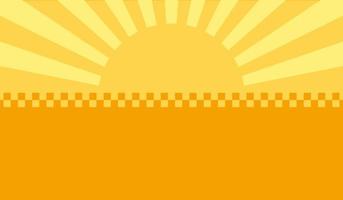 Background for a taxi service business card with sunburst background in retro style. vector